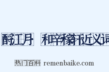 酹江月·和辛稼轩近义词是什么意思的图片